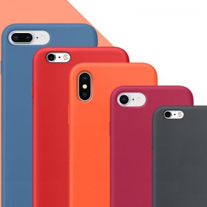 korkealaatuinen silikonilaukku iPhone xs, xr, max
