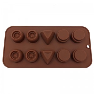 10 onteloa silikoni-suklaamuotti-muotit